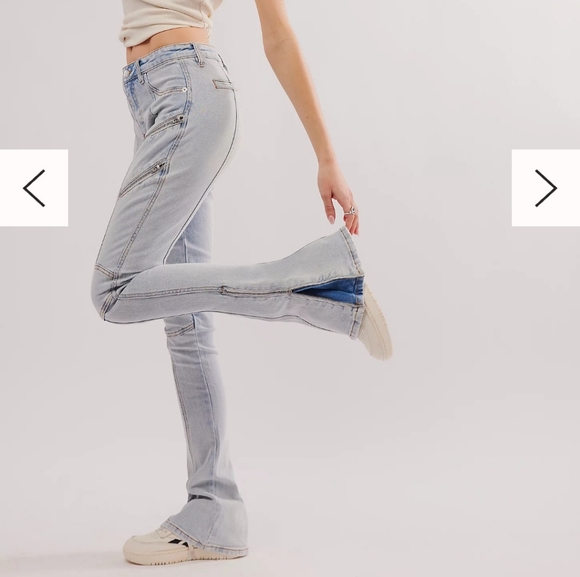 SER.O.YA Ferris Jeans free people size 26 - Picture 3 of 7